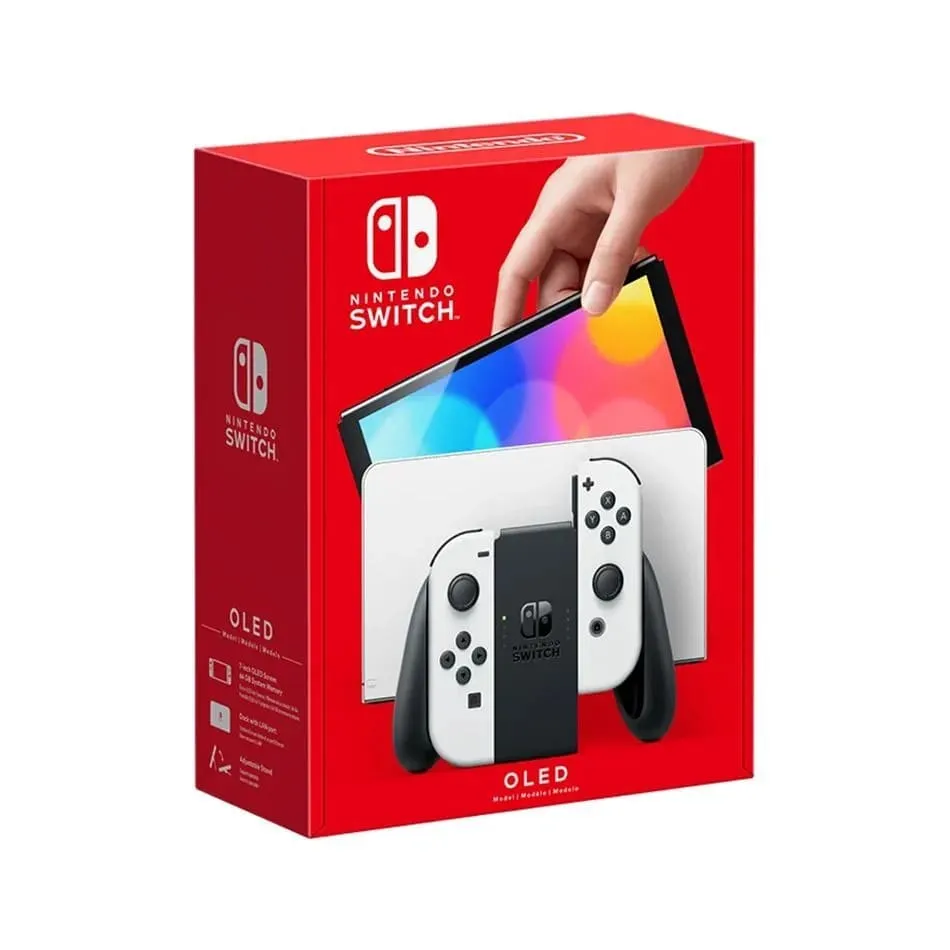 Игровая приставка Nintendo Switch OLED 64 ГБ Белая