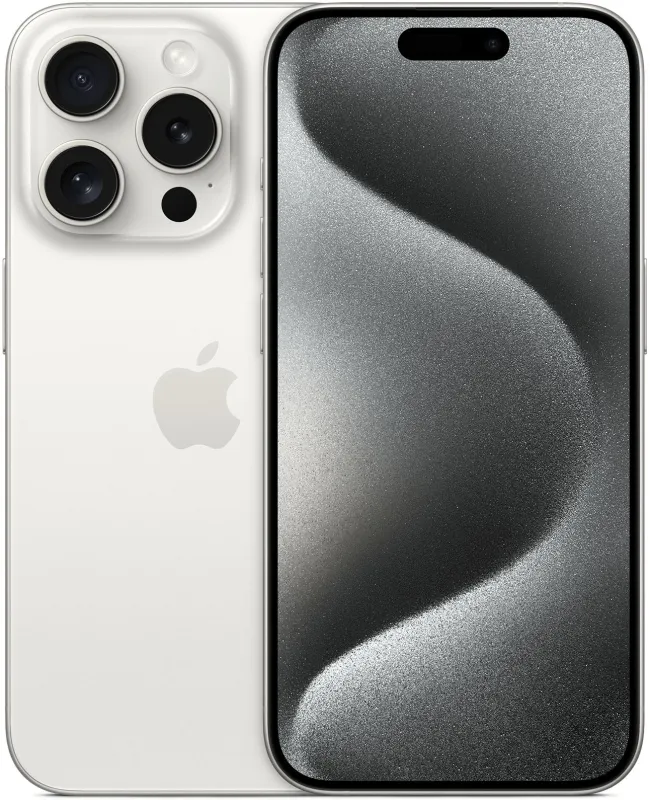 iPhone 15 Pro 128 ГБ "Титановый белый" (без RuStore)