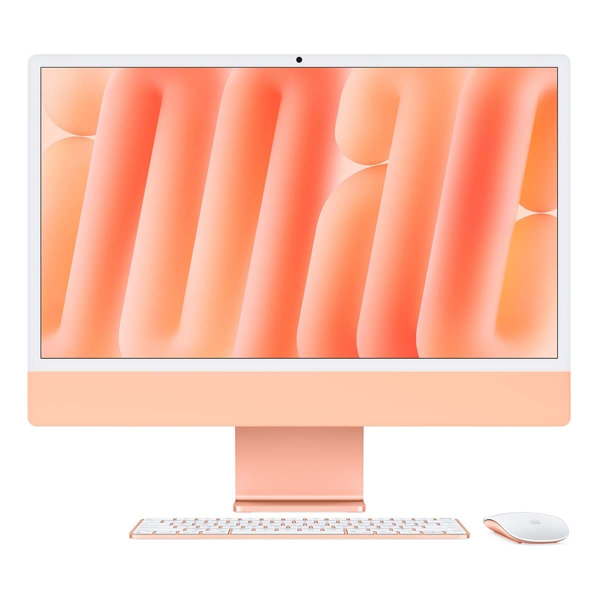 Apple iMac 24" Retina 4,5K, M4 (10C CPU, 10C GPU), 16 ГБ, 512 ГБ SSD, оранжевый