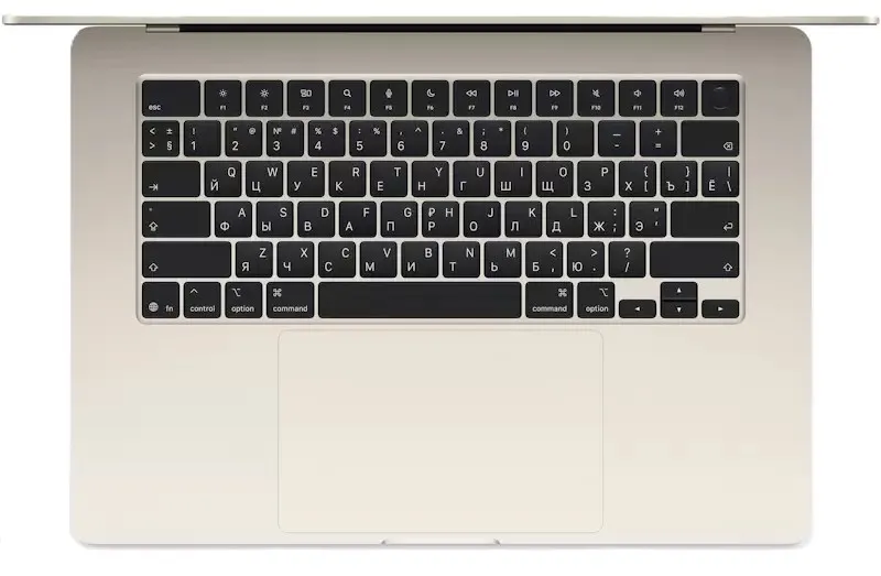 Apple MacBook Air 13" (M5 10C CPU, 8C GPU, 2026) 16 ГБ, 512 ГБ SSD, "Сияющая звезда", MDHA4
