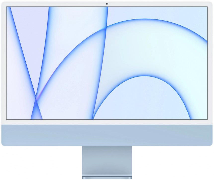 Apple iMac 24" Retina 4,5K, M1 (8C CPU, 8C GPU), 8 ГБ, 512 ГБ SSD, синий