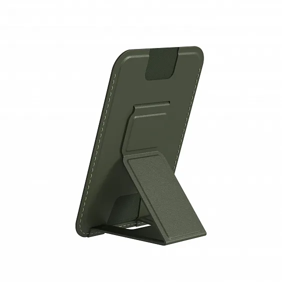 Кардхолдер Magssory Duo Magnetic Kickstand Wallet, с MagSafe, ACL011, Хаки