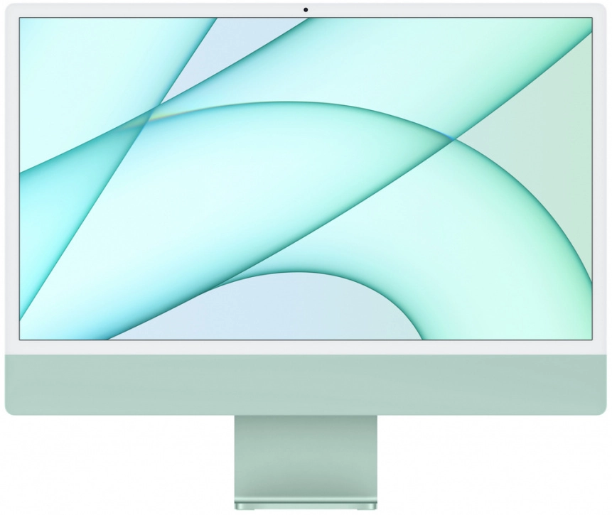 Apple iMac 24" Retina 4,5K, M1 (8C CPU, 7C GPU), 8 ГБ, 256 ГБ SSD, зеленый