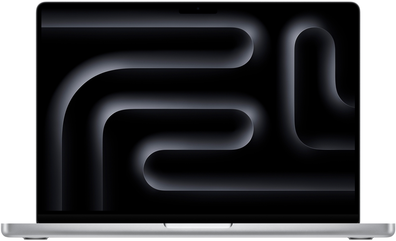 Apple MacBook Pro 14" (M3 Pro 12C CPU, 18C GPU, 2023) 18 ГБ, 1 ТБ SSD, Серебристый, MRX73
