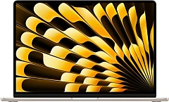 Apple MacBook Air 13" (M3 8C CPU, 10C GPU, 2024) 8 ГБ, 512 ГБ SSD, "Сияющая звезда", MRXU3