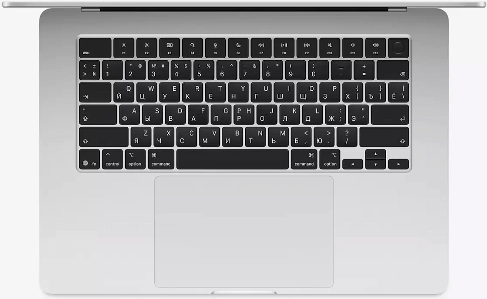 Apple MacBook Air 15" (M4 10C CPU, 10C GPU, 2025) 16 ГБ, 256 ГБ SSD, Серебристый, MW1G3