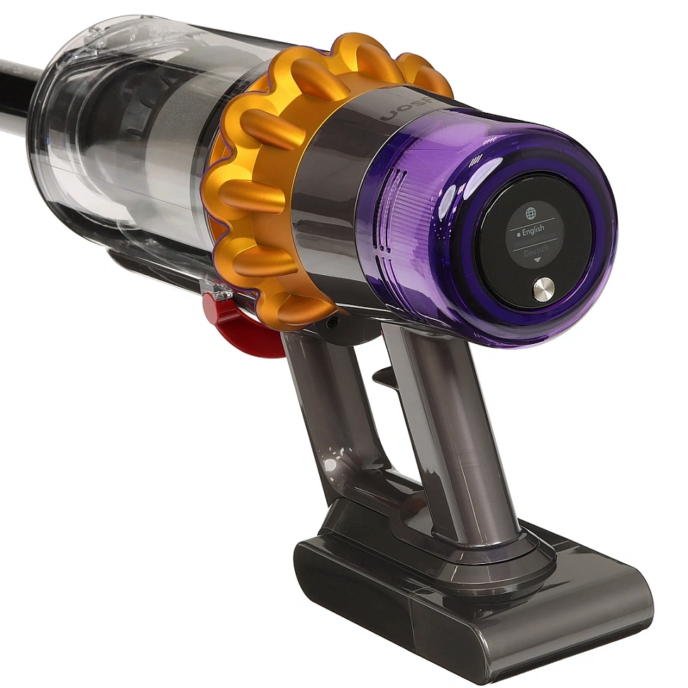 Пылесос Dyson V15S Detect Submarine (SV47), Yellow/Nickel