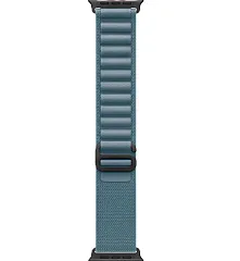 Apple Watch Ultra 3 GPS + Cellular, 49 мм, корпус из чёрного титана, ремешок Alpine светло-голубого цвета