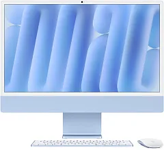 Apple iMac 24" Retina 4,5K, M4 (8C CPU, 8C GPU), 16 ГБ, 256 ГБ SSD, синий