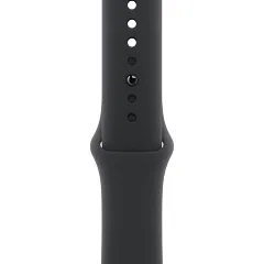 Apple Watch Series 11, 42 мм, корпус из алюминия цвета «чёрный глянец», спортивный ремешок чёрного цвета