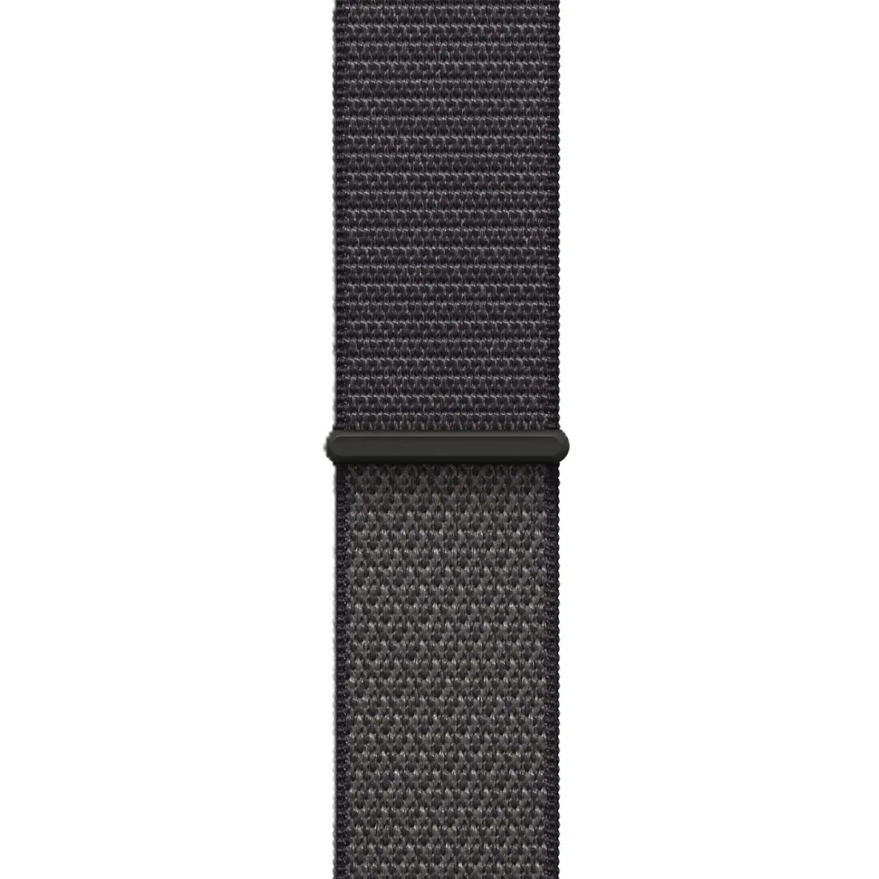 Apple Watch Series 11, 46 мм, корпус из алюминия цвета «космический серый», спортивный ремешок Loop тёмно-серого цвета