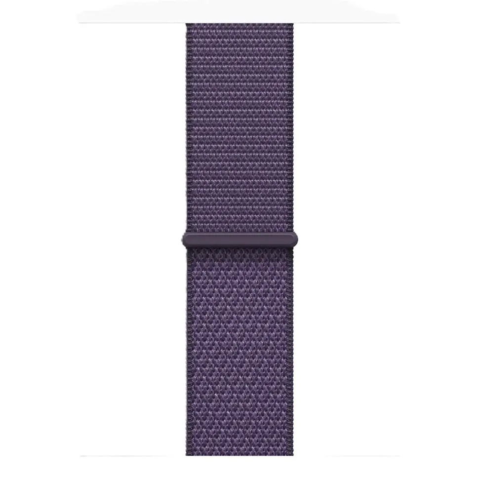 Apple Watch Series 11, 42 мм, корпус из алюминия цвета «розовое золото», спортивный ремешок Loop цвета «фиолетовый туман»