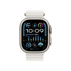 Apple Watch Ultra 2 GPS + Cellular, 49 мм, корпус из титана, ремешок Ocean белого цвета